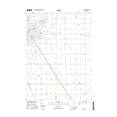 2017 Map of Essexville, 2017 Print