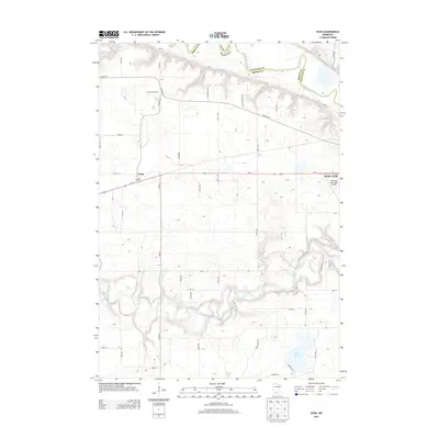2013 Map of Essig, 2013 Print
