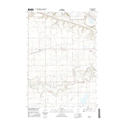 2016 Map of Essig, 2016 Print
