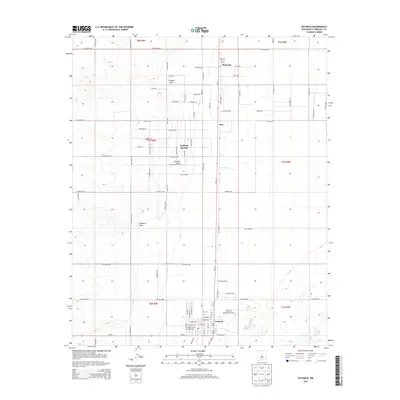 2013 Map of Estancia, 2013 Print