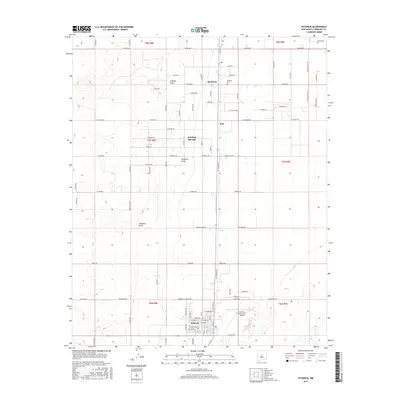 2017 Map of Estancia, 2017 Print