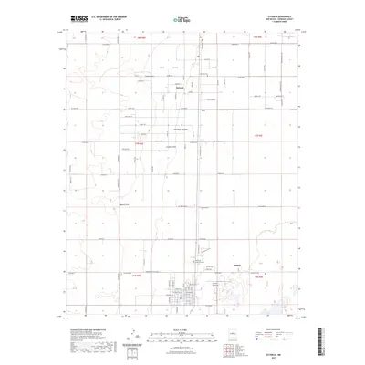 2023 Map of Estancia, 2023 Print