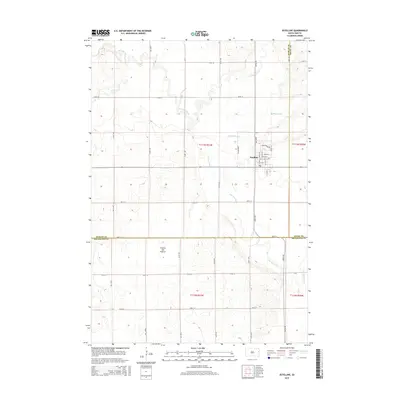 2015 Map of Estelline, 2015 Print