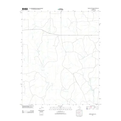 2013 Map of Estelline NE, 2013 Print