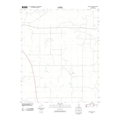 2010 Map of Estelline NW, 2010 Print