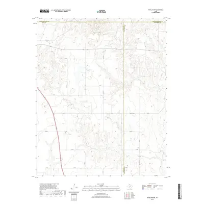 2019 Map of Estelline NW, 2019 Print