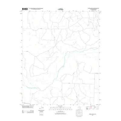 2013 Map of Estelline SE, 2013 Print
