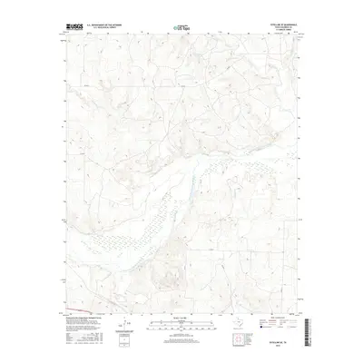 2016 Map of Estelline SE, 2016 Print