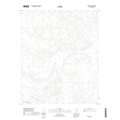 2019 Map of Estelline SE, 2019 Print