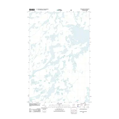 2011 Map of Ester Lake, 2011 Print