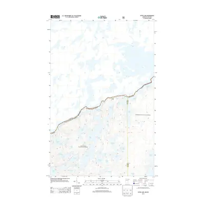 2013 Map of Ester Lake, 2013 Print