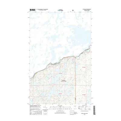 2016 Map of Ester Lake, 2016 Print