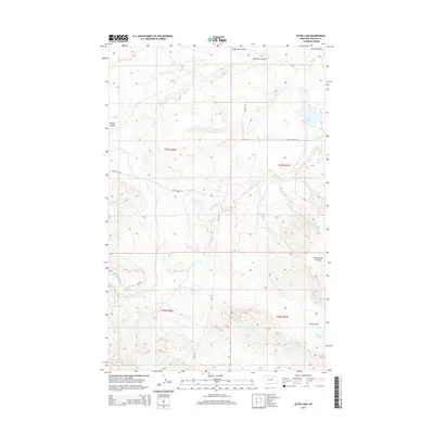 2014 Map of Ester Lake, 2014 Print