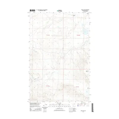 2017 Map of Ester Lake, 2017 Print