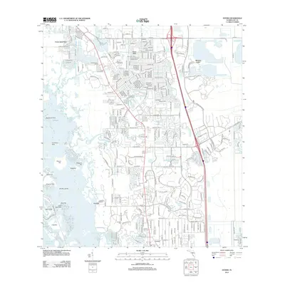 2012 Map of Estero, 2012 Print