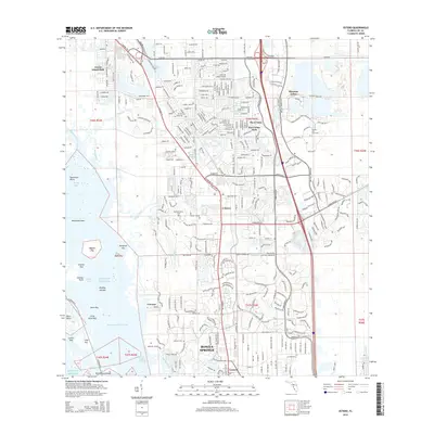 2015 Map of Estero, 2015 Print