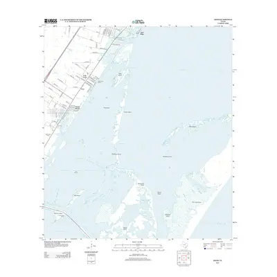 2013 Map of Estes, 2013 Print