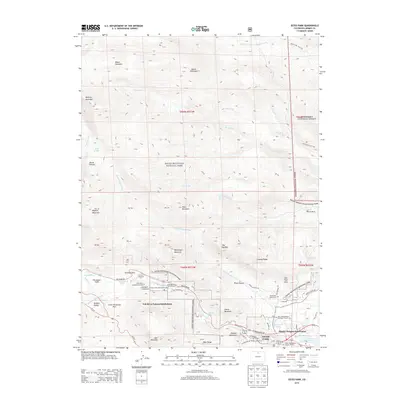 2013 Map of Estes Park, 2013 Print