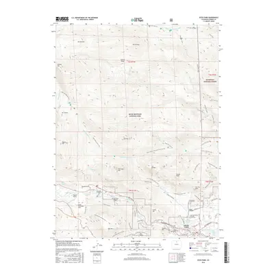 2016 Map of Estes Park, 2016 Print