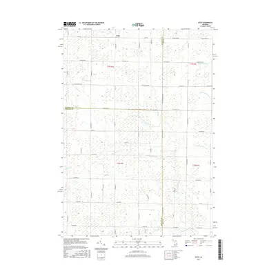 2017 Map of Estey, 2017 Print