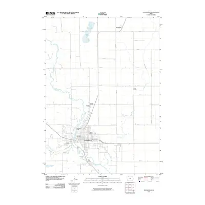 2010 Map of Estherville, 2010 Print
