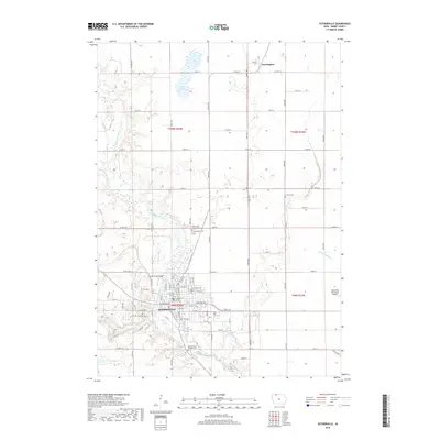 2018 Map of Estherville, 2018 Print
