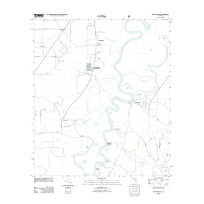 2012 Map of Estiffanulga, 2012 Print