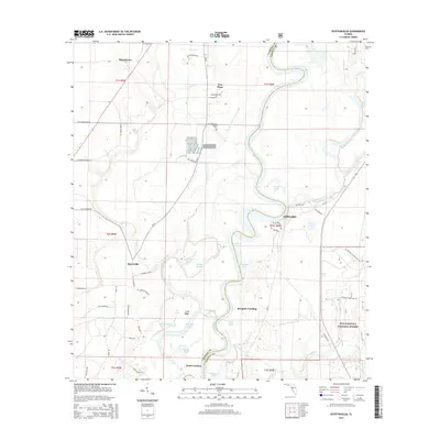 2015 Map of Estiffanulga, 2015 Print
