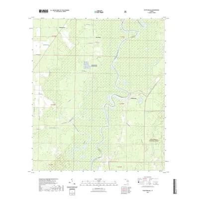 2021 Map of Estiffanulga, 2021 Print