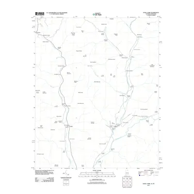 2011 Map of Estill Fork, 2011 Print