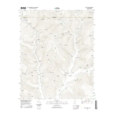 2014 Map of Estill Fork, 2014 Print
