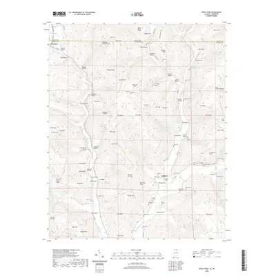 2020 Map of Estill Fork, 2020 Print