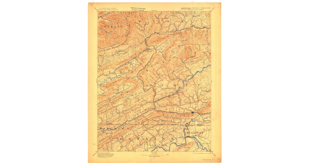1800s 19th Century Maps of Delvale - Estillville Scott County Va Usgs Topo 1894 P1909 Og 1200x630