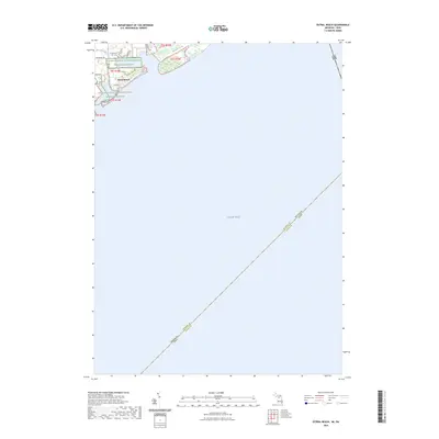 2023 Map of Estral Beach, 2023 Print