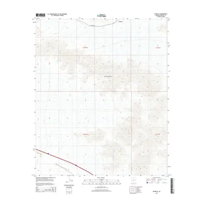 2014 Map of Estrella, 2014 Print