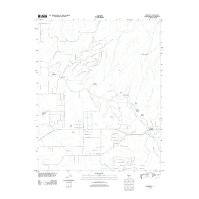 2012 Map of Estrella, 2012 Print