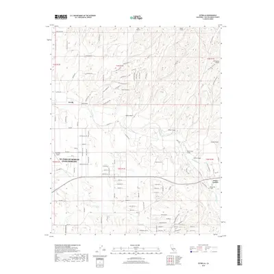 2018 Map of Estrella, 2018 Print