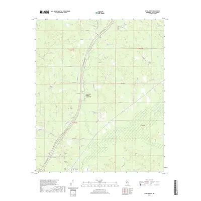 2018 Map of Ethel North, 2018 Print