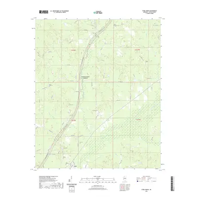 2020 Map of Ethel North, 2020 Print