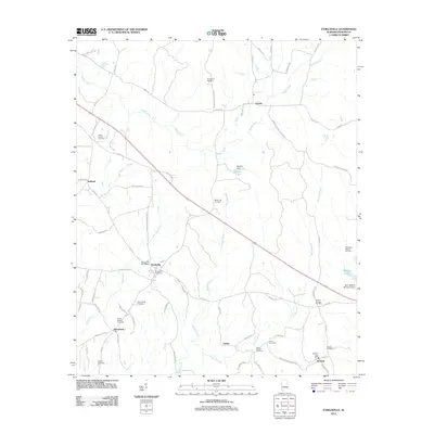 2011 Map of Ethelsville, 2011 Print
