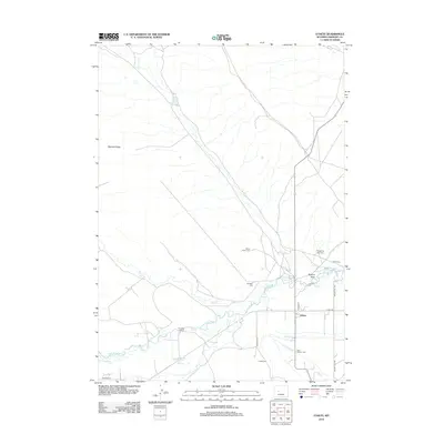 2012 Map of Ethete, 2012 Print