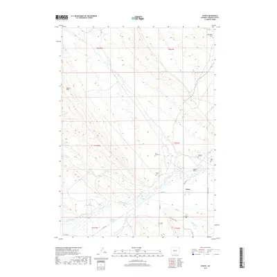 2017 Map of Ethete, 2017 Print