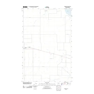 2011 Map of Ethridge, 2011 Print