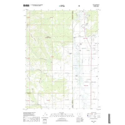 2018 Map of Etna, 2018 Print