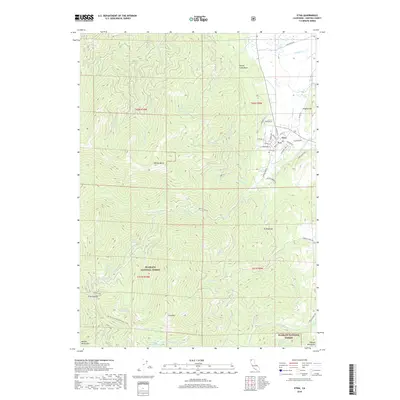 2018 Map of Etna, 2018 Print