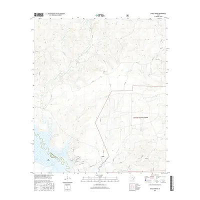2016 Map of Etoile North, 2016 Print