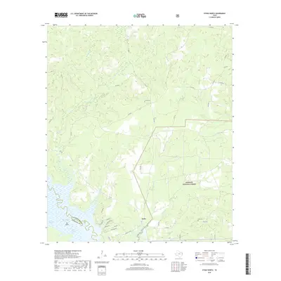 2019 Map of Etoile North, 2019 Print