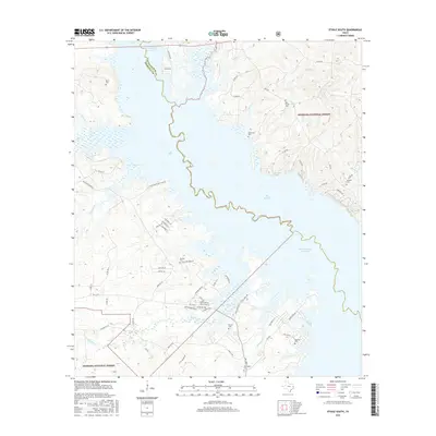 2016 Map of Etoile South, 2016 Print