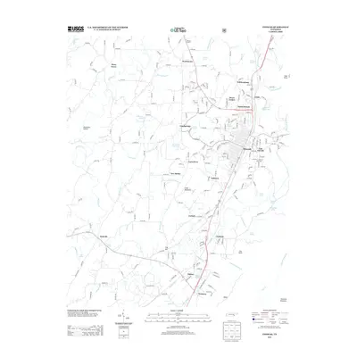 2013 Map of Etowah, 2013 Print