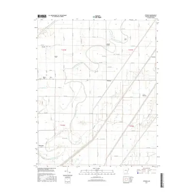 2017 Map of Etowah, 2017 Print